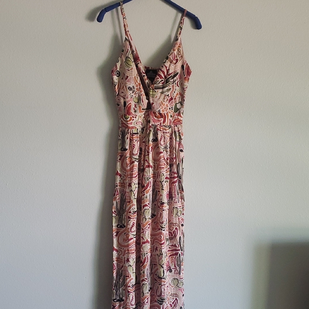 New Summer Cotton Midi Dress